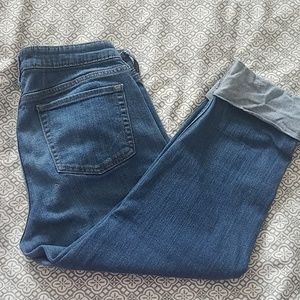 Gap cropped jeans